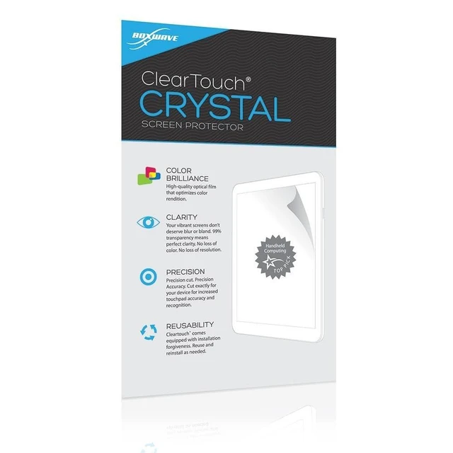 Alt view image 9 of 10 - BoxWave Screen Protector Compatible with Panasonic Toughbook CF-19 - ClearTouch Crystal, HD Crystal Film Skin to Shield Against Scratches