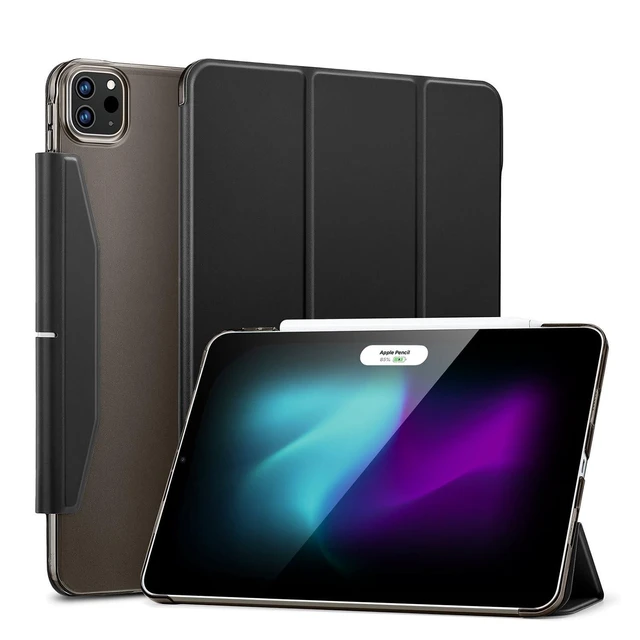 Alt view image 6 of 10 - Sahara - Venture Series Tri-Fold Folio Case for iPad Pro 11" (M4 2024/M5 2025), Black, (TB00389)