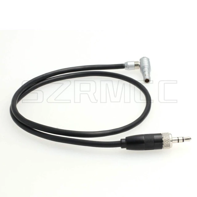 Alt view image 7 of 8 - SZRMCC ARRI Alexa Mini or Z CAM E2 Camera 00B 5 Pin to Locking 3.5mm TRS Plug Audio Cable for Sennheiser