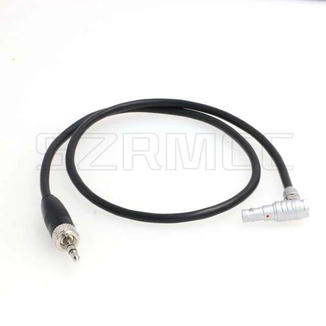 Alt view image 6 of 8 - SZRMCC ARRI Alexa Mini or Z CAM E2 Camera 00B 5 Pin to Locking 3.5mm TRS Plug Audio Cable for Sennheiser