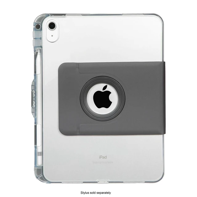 Alt view image 8 of 10 - Targus VersaVu Clear Case for 10.9" iPad (10th gen.), Clear - Military-Grade Protective Case with Hands-Free Portrait and Landscape Viewing (THD936GL)