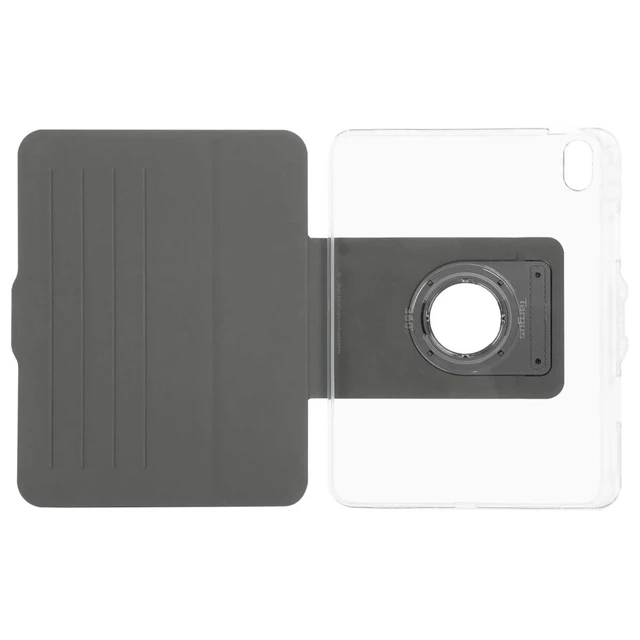 Alt view image 6 of 10 - Targus VersaVu Clear Case for 10.9" iPad (10th gen.), Clear - Military-Grade Protective Case with Hands-Free Portrait and Landscape Viewing (THD936GL)