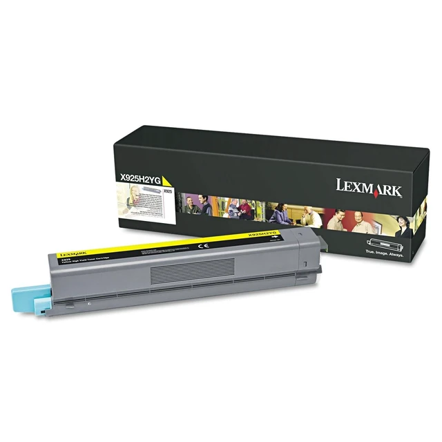 Alt view image 3 of 4 - Lexmark High Yield Yellow Toner Cartridge, 7500 Yield, for Use in Model X925 (X925H2YG)