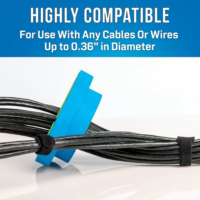 Alt view image 8 of 10 - Jonard Tools CCB-34 Cable Comb Organizing Tool, Wire Comb, Dresser, Bundler, Ethernet Network Cable, Data Cat6A, Cat7 Blue/Green