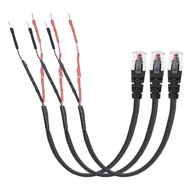 Alt view image 6 of 10 - Sousery 3PCS RJ11 Replacement Mirror Wire Power Cord for Uniden Radar DetectorsFits R4 R3 R1 R7 R8 Model(3005201U)