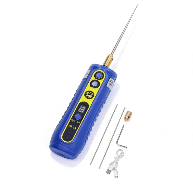 Alt view image 6 of 10 - Electric Glue Removal Tool, IR13 Mobile Phone LCD Screen Hard Glue Remover 4 Levels Adjustable Electric Glue Removal Tool, Dry Glue for Mobile Phones Degumming