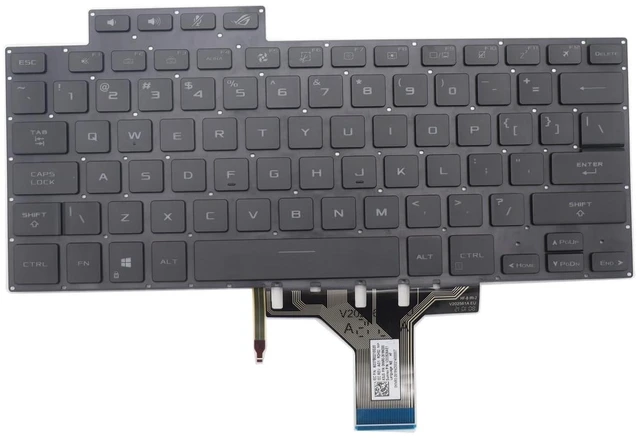 Alt view image 3 of 4 - xiixtoo New Replacement Keyboard for Asus ROG G13 GV301 GV301Q GV310Q GV301QV Backlit US 2021 Model
