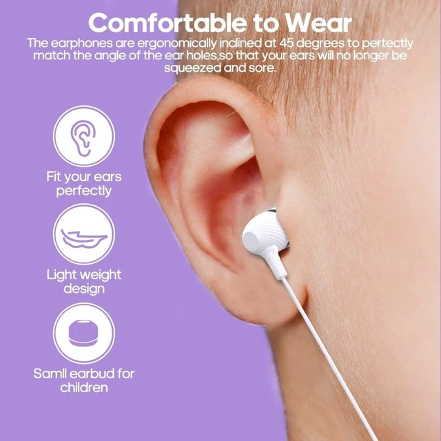 Alt view image 8 of 10 - Wensdo Kids Earbuds Bulk 100 Pack Macaron Colors Mixed, Wholesale Durable Earphones in-Ear Headphones Perfect for Schools Classroom Students Teens Children Gift and Adult