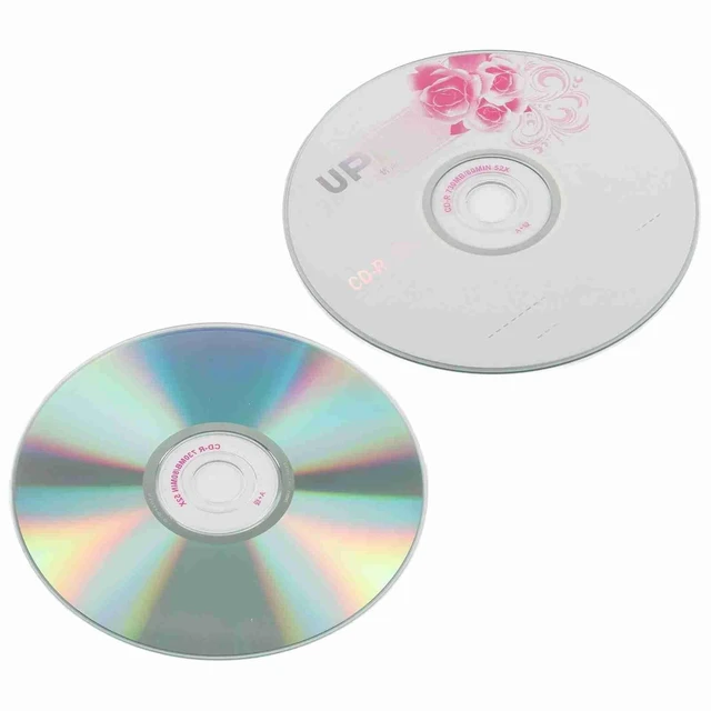 Alt view image 6 of 10 - CD R Blank Discs, 52X 730MB Recordable Disc Blank CDs for Storing Digital Images Music Data, Long Term Data Archiving Discs, 175 Songs Storage Capacity, 225 Photos Storage CDs (50PCS)