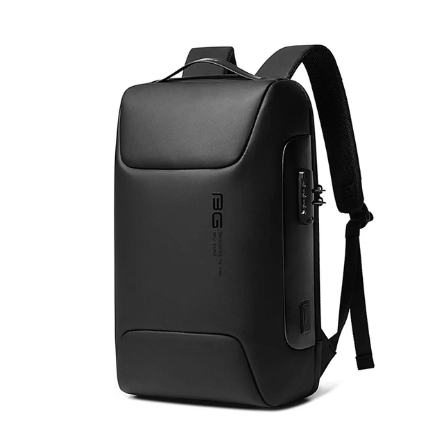 Alt view image 6 of 10 - FANDARE Laptop Backpack Business Anti-Theft Daypacks Travel Large Backpack with USB Charging Port Waterproof Computer Bag for Women & Men Fits 15.6 Inch Notebook Black