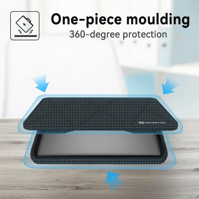 Alt view image 7 of 10 - Smatree Hard EVA Protective Sleeve Case Compatible for 14.4 inch Microsoft Surface Laptop Studio 2 Anti-Shock Bag (X8257)