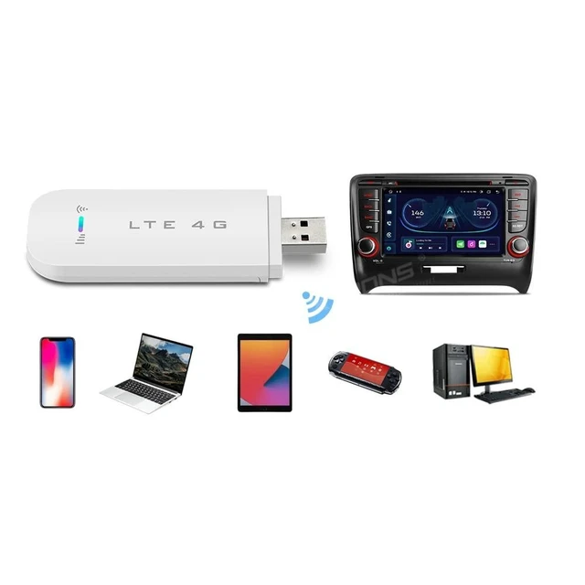 Alt view image 9 of 10 - XTRONS 4G LTE USB Dongle Wireless Wi-Fi Modem Stick Suitable for All XTRONS Android Car Stereo