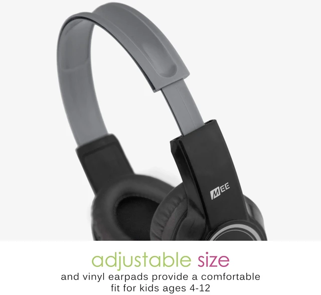 Alt view image 10 of 10 - MEE audio KidJamz 3 Child Safe Headphones for Kids with Volume-Limiting Technology (Black 3-Pack)