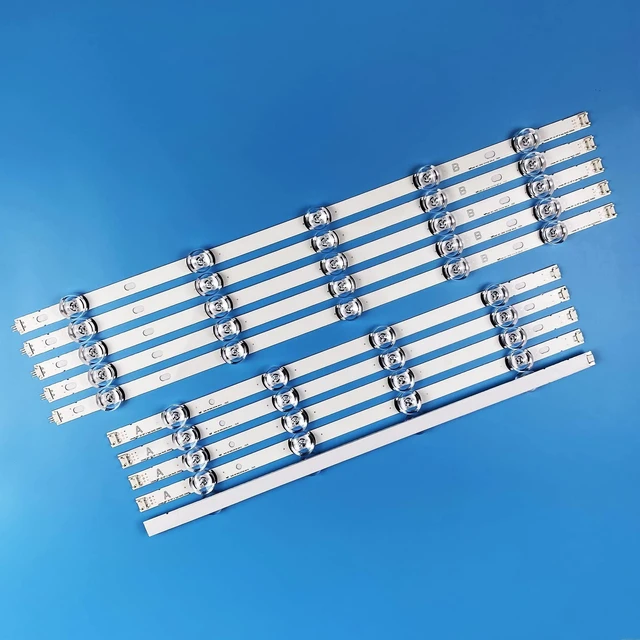 Alt view image 6 of 8 - PANMILED 10pieces LED Backlight Strips for LG 50 TV DRT 3.0 LC500DUE 50LB5900 50LB6500 50LB6300 50LB5610 50LB653V 50LB650V 50LF5800 50LF6000 50LB570B 50LF652V 50LB5620