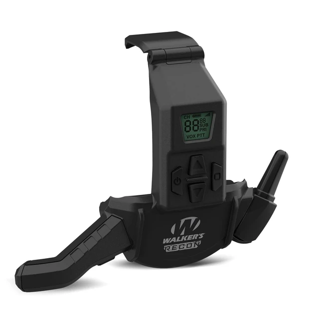 Alt view image 6 of 10 - Walker's Recon Walkie-Talkie Hybrid Comms^^ Bluetooth GPRS Wireless 3-Mile Distance Range Shooting Outdoor Communicator for Recon Shooting Muffs, 3 AAA Batteries Included