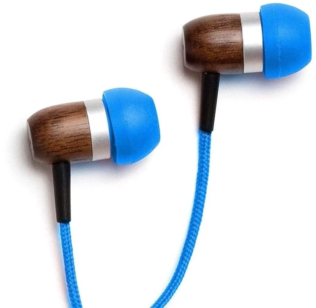Alt view image 6 of 10 - Symphonized Premium Wooden Earphones Wired (3.5mm Jack) Deep Bass Sound, 3D Sound, Microphone Volume Control, 90% Noise Cancelling for Type C Devices. Earphones for Android