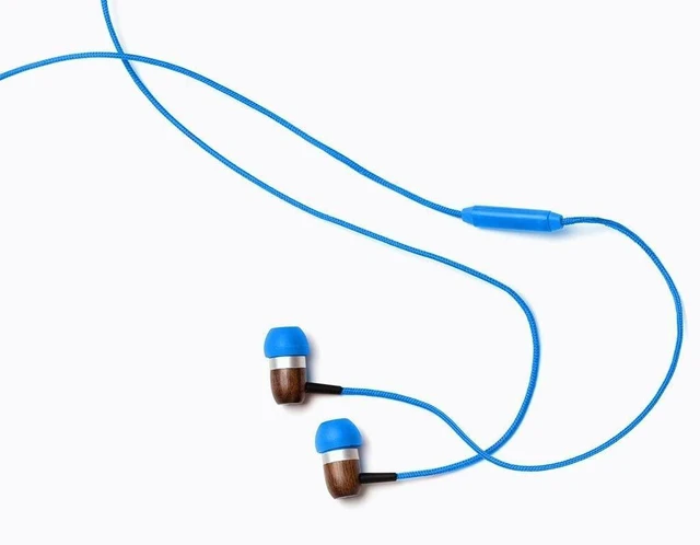 Alt view image 9 of 10 - Symphonized Premium Wooden Earphones Wired (3.5mm Jack) Deep Bass Sound, 3D Sound, Microphone Volume Control, 90% Noise Cancelling for Type C Devices. Earphones for Android