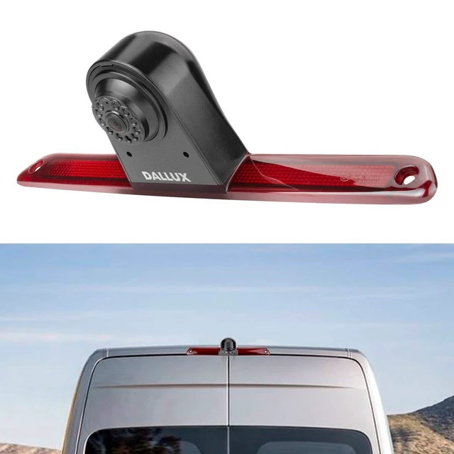 Alt view image 6 of 10 - DALLUX Sprinter Brake Light Backup Rear View Camera for Benz Sprinter/VW Crafter Van,Car 3rd Wide Angle Waterproof Night Vision Microphone Built-in Adjustable Lens Roof Mount Reverse Cam