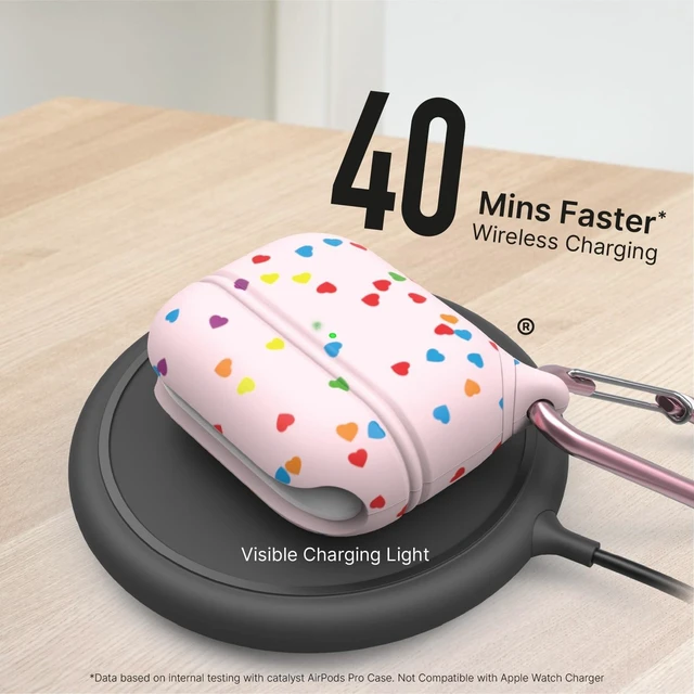 Alt view image 9 of 10 - Catalyst Case for AirPods Pro 3, Waterproof IP67 & Drop-Proof Silicone Case Cover for Apple Airpod Pro 3, Wireless Charging Compatible, One-Piece Design with Carabiner for Active Life