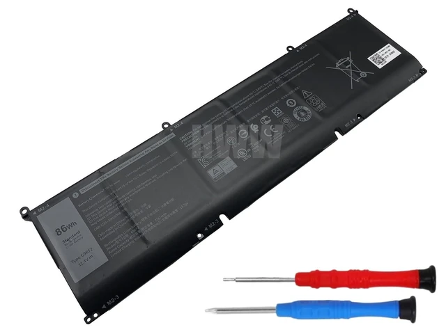 Alt view image 5 of 8 - K KYUER HWW New 11.4V 86Wh 69KF2 Battery Compatible with Dell Alienware M15 M17 R3 Precision 5550 XPS 15 9500 8FCTC 70N2F M59JH Series