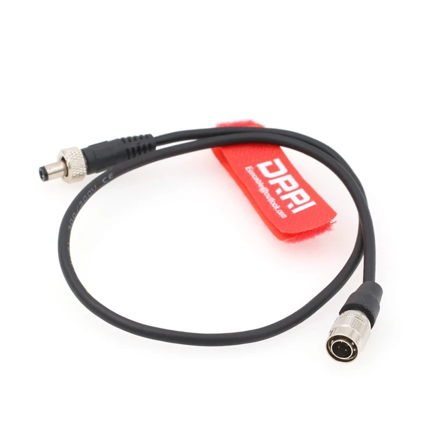 Alt view image 6 of 6 - DRRI 4pin Hirose to Locking 2.1mm DC Cable for Video Devices PIX-E5 PIX-E7 PIX-E5H Monitor,Lectrosonics SRC/SRb/SRA DCR822 receivers