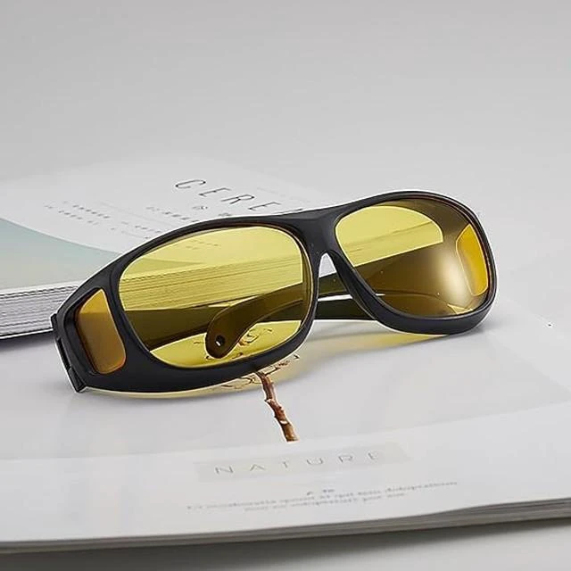 Alt view image 8 of 10 - Macular Degeneration Glasses for individuals dealing with macular degeneration,retinitis pigmentosa,cataracts,or glaucoma,wrap around,block out all the glare,the glasses are a good unisex design.