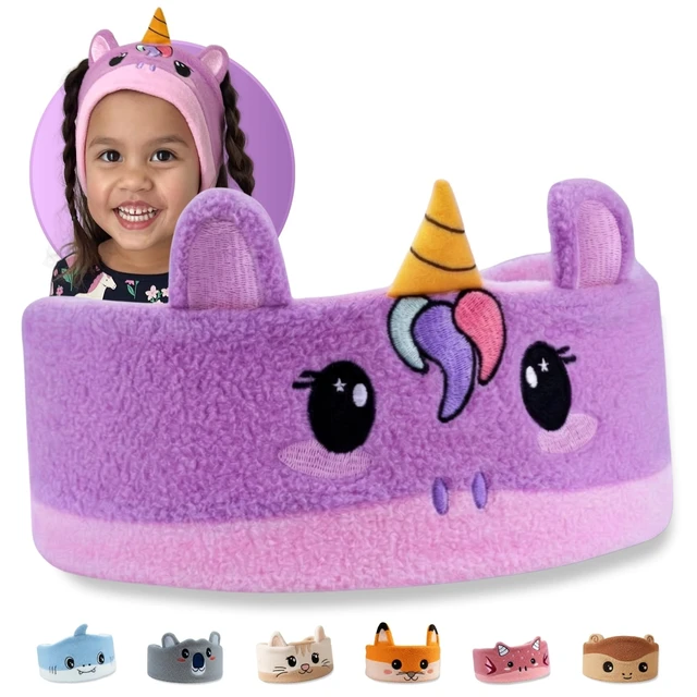 Alt view image 6 of 10 - Bandou 3.0 - Original Toddler Headphones, Kids Headband Headphones - Bluetooth Wireless Headband - Comfortable Headphones for Plane - Safe Volume Limit - Adjustable, Travel, School, & Sleep (Sp