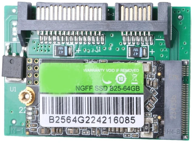 Alt view image 8 of 10 - CATSELURRY SATA III SSD 64GB Half-Slim SATA III SSD Drive for Computer Internal Hard Drive Laptop Hard Drive Replacement