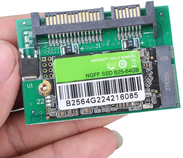 Alt view image 6 of 10 - CATSELURRY SATA III SSD 64GB Half-Slim SATA III SSD Drive for Computer Internal Hard Drive Laptop Hard Drive Replacement