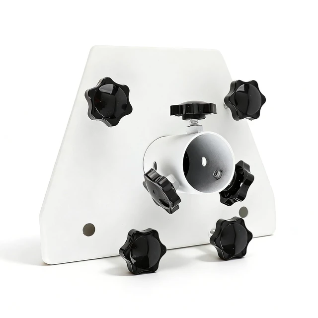 Alt view image 6 of 10 - Gen 3 Mount Kit for , V3 Mount Plate Roof Adapter with Standard Kickstand, Pipe Mount Adapter Compatible with Gen 3 Standard Dish