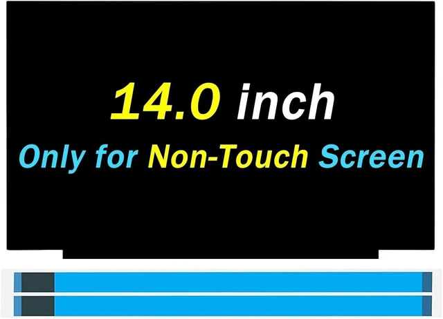 Alt view image 10 of 10 - Replacement for HP 14-DQ 14-DQ1043CL 1V782UA 14-DQ2053CL 14-DQ4035CL 14-DQ2055WM 14-DQ1033CL DP/N: M02093-J93 L61945-001 L61946-001 FHD 1920x1080 60Hz 30Pin 14" LED LCD Non-Touch Screen Display Panel