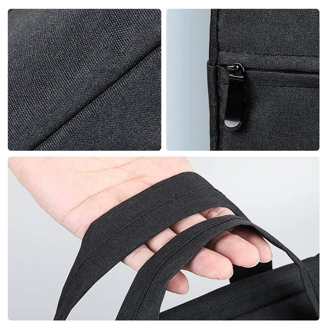 Alt view image 10 of 10 - Carrying Bag for Boifun 17.5 Inch Portable DVD Player, Travel Laptop Sleeve Bag, Carry On Handle Case for Computer Notebook MacBook, Black