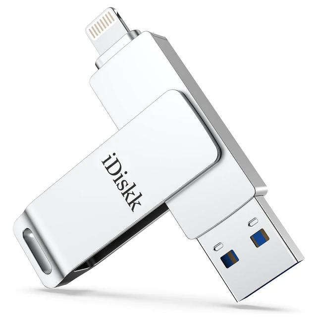 Alt view image 6 of 10 - iDiskk 256GB iPhone Photo Storage Stick MFi Certified Flash Drive Photo Stick for iPhone (14/13/12/12 pro/12 pro max/11/11 Pro/XR/X) Flashdrive for iPhone iPad MacBook/Laptops/PC for Photos Videos