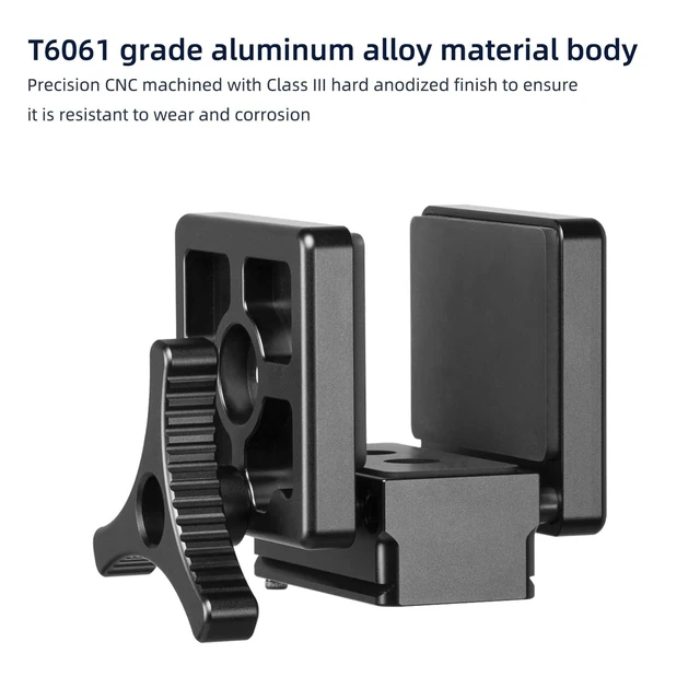 Alt view image 7 of 10 - FANAUE GS-01Arca Swiss Rifle Saddle Mount, Hunting Tripod Clamp with Quick Release Plate, Shooting Tripod Rest, Enhanced Accuracy Ball Head & Adapter for Hunting and Shooting