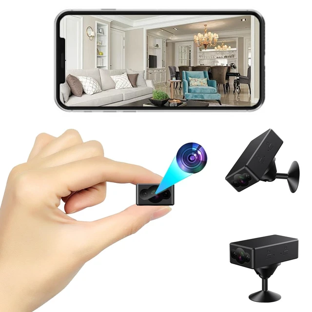 Alt view image 6 of 10 - Household Mini Cameras - Security Camera - Wireless WiFi Cameras - with Motion Detection Auto Night Vision Baby Monitor - Home Indoor Camera - Loop Record - Tiny Portable Camera - 256GB MAX