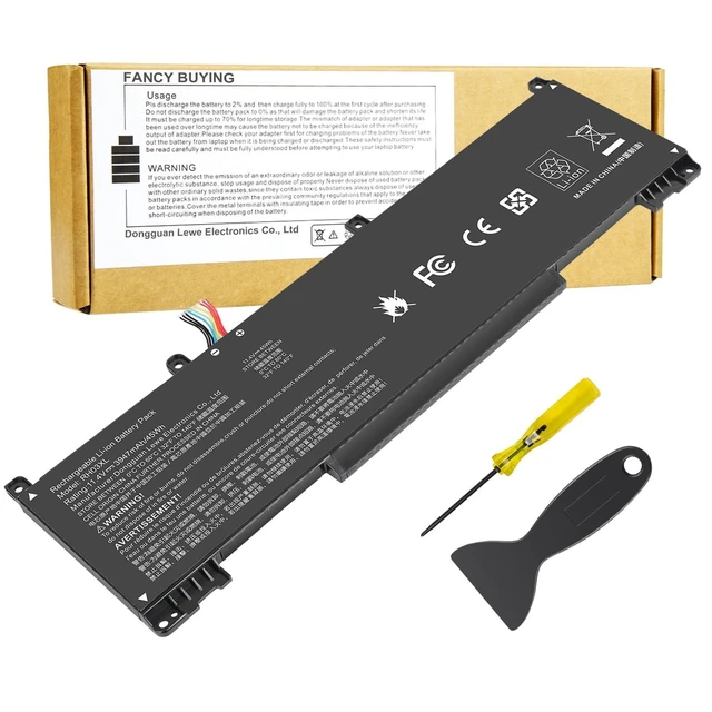 Alt view image 6 of 10 - 11.4V 45Wh RH03XL M02027-005 M01524-1D1 Laptop Battery for HP ProBook 430 440 445 450 630 640 650 G8 Series HSTNN-IB9Q HSTNN-OB1T HSTNN-DB0B HSTNN-UB7X M01524-2B1 M01524-AC1 (short style)