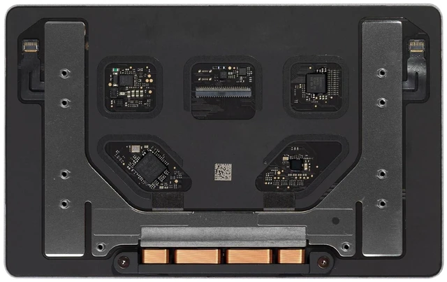 Alt view image 7 of 10 - HAWSON M1 A2338 Trackpad Replacement for MacBook Pro 13.3 inch M1 A2338 Trackpad Touchpad 2020 Year (Space Gray)