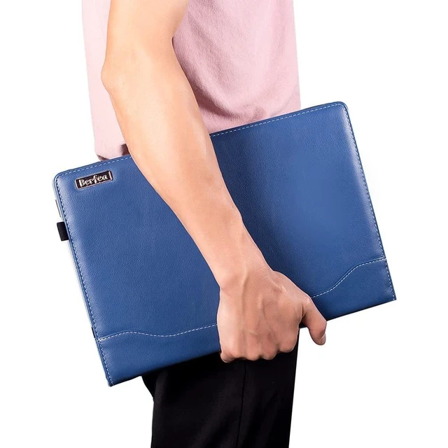 Alt view image 7 of 10 - Berfea Protective Laptop Case Cover Compatible with Microsoft Surface Laptop 2025 13 inch Notebook PC Stand Carry Case Sleeve, Not for Surface 2024