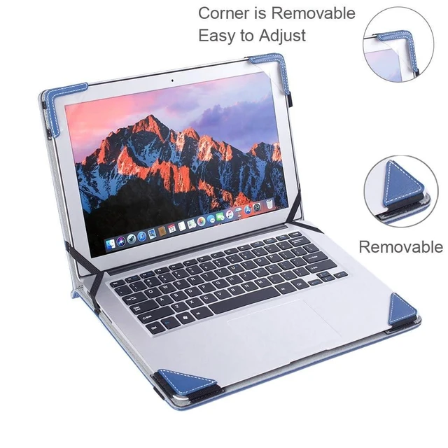 Alt view image 8 of 10 - Berfea Protective Laptop Case Cover Compatible with Microsoft Surface Laptop 2025 13 inch Notebook PC Stand Carry Case Sleeve, Not for Surface 2024