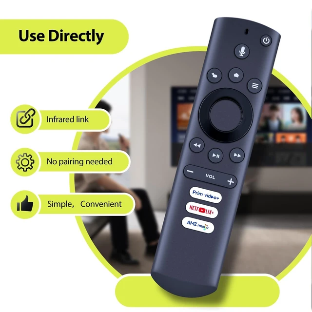Alt view image 7 of 10 - RYQIF G0V0Q7 Replacement Remote Control for Westinghouse Element TV EL4KAMZ5517 EL4KAMZ6517 EL4KAMZ4317 WA43UFT1001 43GSR4100KN WA65UFT1001 EL4KAMZ5017