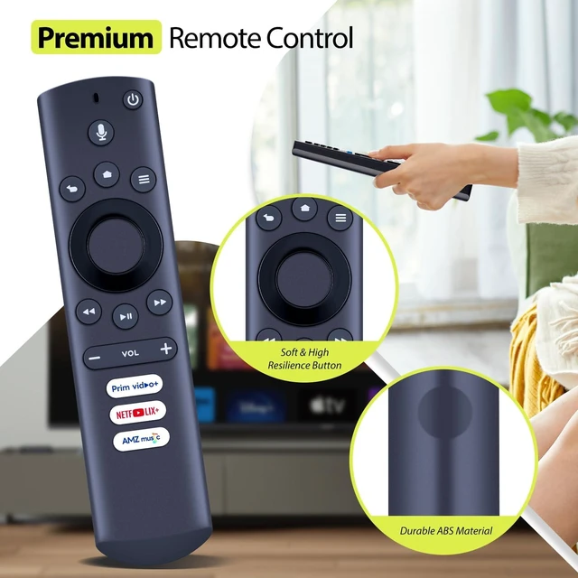 Alt view image 10 of 10 - RYQIF G0V0Q7 Replacement Remote Control for Westinghouse Element TV EL4KAMZ5517 EL4KAMZ6517 EL4KAMZ4317 WA43UFT1001 43GSR4100KN WA65UFT1001 EL4KAMZ5017