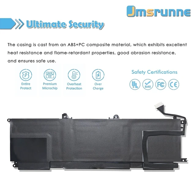 Alt view image 9 of 10 - AD03XL TPN-I128 Laptop Battery for HP Envy 13-ad 13-ad100 13-ad000 13-ad0xx 13-ad1xx 13-ad008nw 13-ad002nf 13-ad000nf 13-ad002ng 13-ad003ng 13-ad012na 13-ad013na 13-ad014na 13-ad015na HSTNN-DB8D