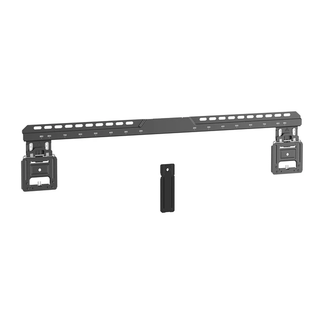 Alt view image 6 of 10 - Mount-It! Ultra-Slim Fixed TV Wall Mount for Large TVs 50100", 0.35" Micro-Gap Low Profile, Fits Flat & Frame TVs 165 lbs, VESA 200x200850x800mm, 16" & 24" Studs, Magnetic Flush Fit
