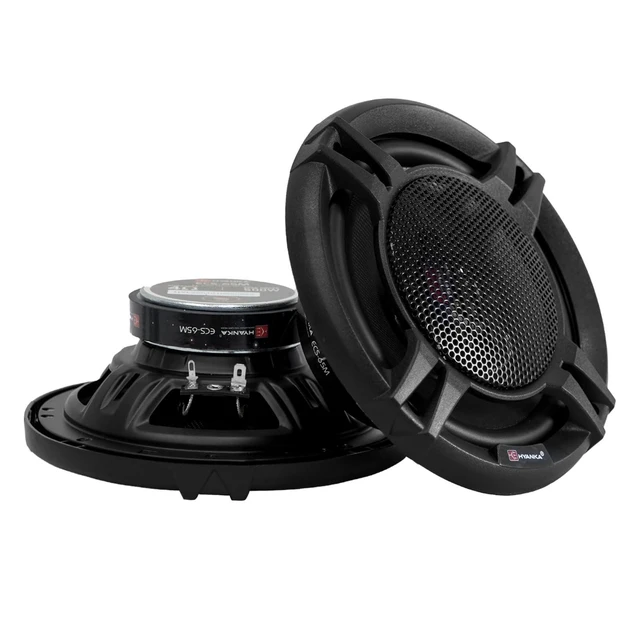 Alt view image 6 of 10 - H YANKA ECS-65M 6.5" Car Door Speakers, 350W Peak Power, 2-Way Coaxial Full-Range Stereo, Clear Sound, Low Distortion, with Install Kit, Ideal for Cars, Trucks, Jeeps (1 Pair)