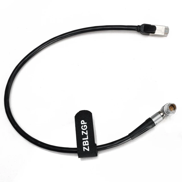 Alt view image 8 of 10 - ZBLZGP Cat5e Ethernet Cable to Teradek COLR 1B 10 Pin RJ45 Ethernet Cable for ARRI Alexa Mini/XT/SXT/Alexa Mini LF Cameras 45cm