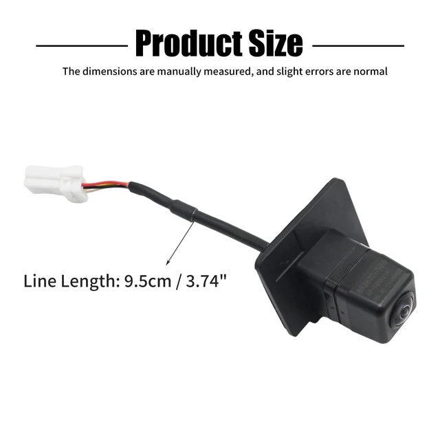 Alt view image 7 of 10 - Hoypeyfiy 86267SG500, Car Rear View Back Up Camera, Park Assist Reverse, Rear Vision Camera, Replacement for Subaru Forester 2017 2018