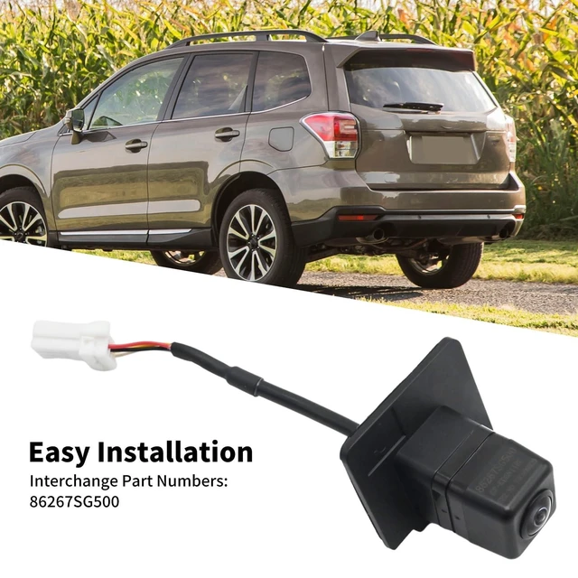 Alt view image 10 of 10 - Hoypeyfiy 86267SG500, Car Rear View Back Up Camera, Park Assist Reverse, Rear Vision Camera, Replacement for Subaru Forester 2017 2018