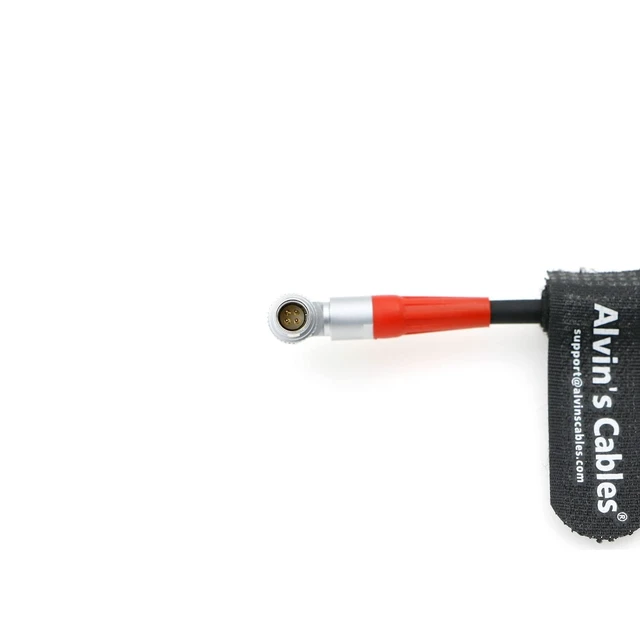 Alt view image 7 of 8 - Alvin's Cables LBUS Cable for ARRI cforce RF Motor^^ Master Grips Rotatable Right Angle 4 Pin to 4 Pin Male 30cm^^12inches