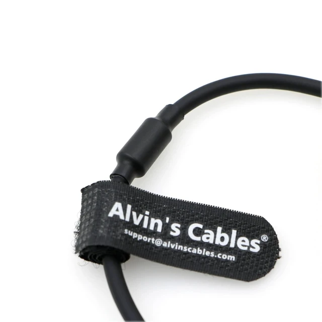 Alt view image 8 of 8 - Alvin's Cables LBUS Cable for ARRI cforce RF Motor^^ Master Grips Rotatable Right Angle 4 Pin to 4 Pin Male 30cm^^12inches