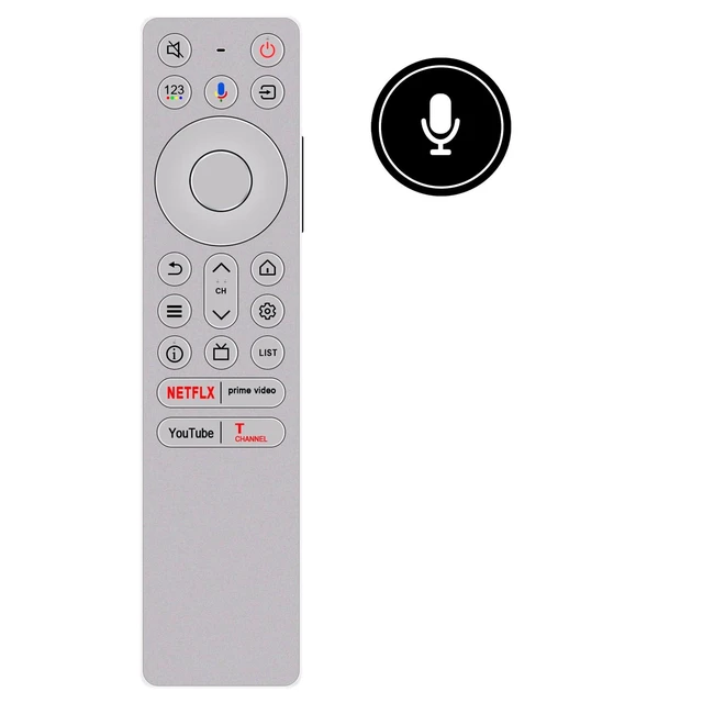 Alt view image 7 of 10 - RC933 FUB1 Voice Replacement Remote Control Applicable for Smart QLED Pro MiniLED TV 4K UHD TV 65Q10B 75Q10B 85Q10B 98Q10B 50C755 55C755 65C755 75C755 85C755 98C755 98C855 65C855 75C855 85C855